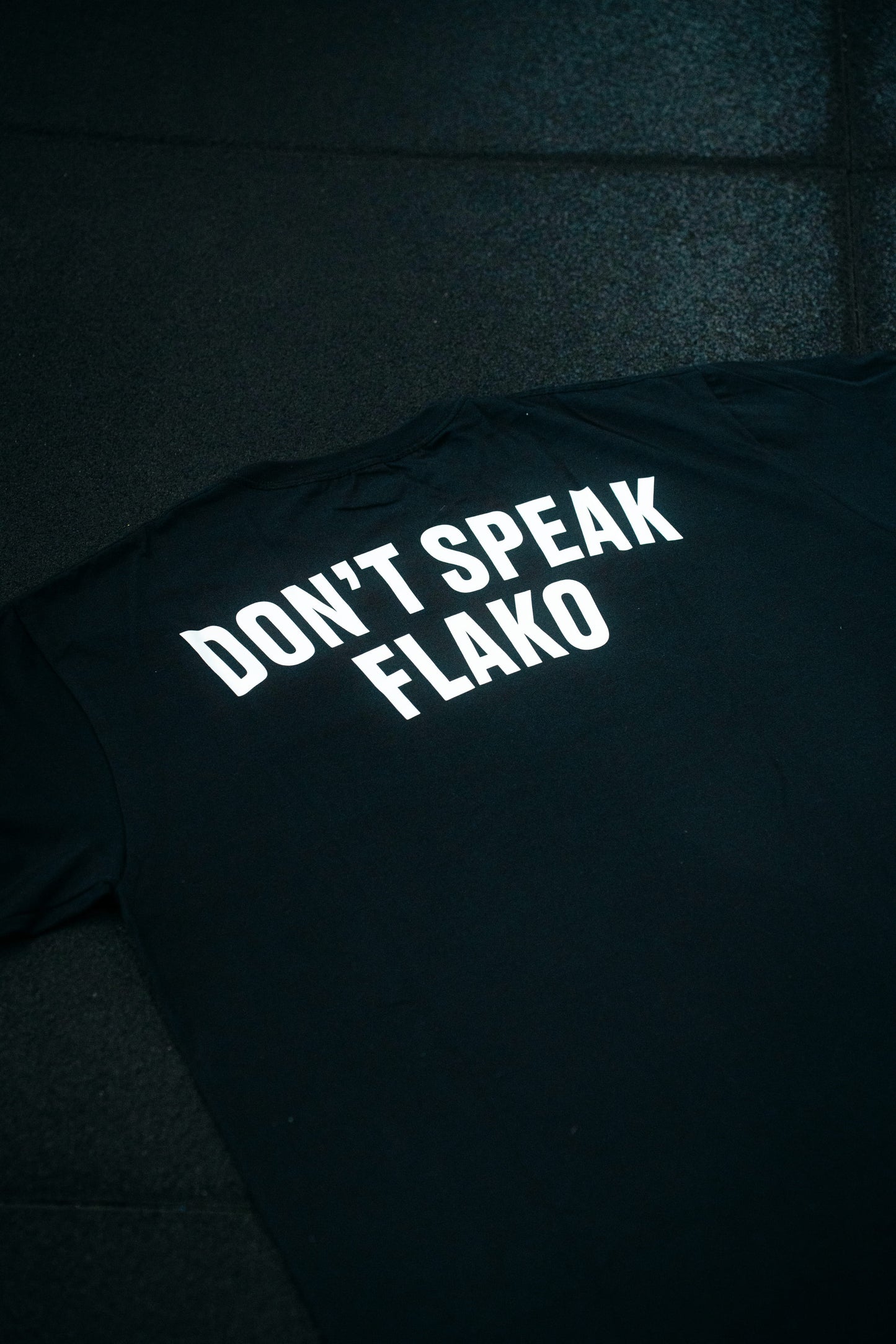 Camiseta Oversize “IRONS” Don’t Speak Flako