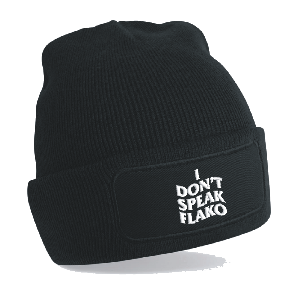 Gorro Bordado "I DON'T SPEAK FLAKO"