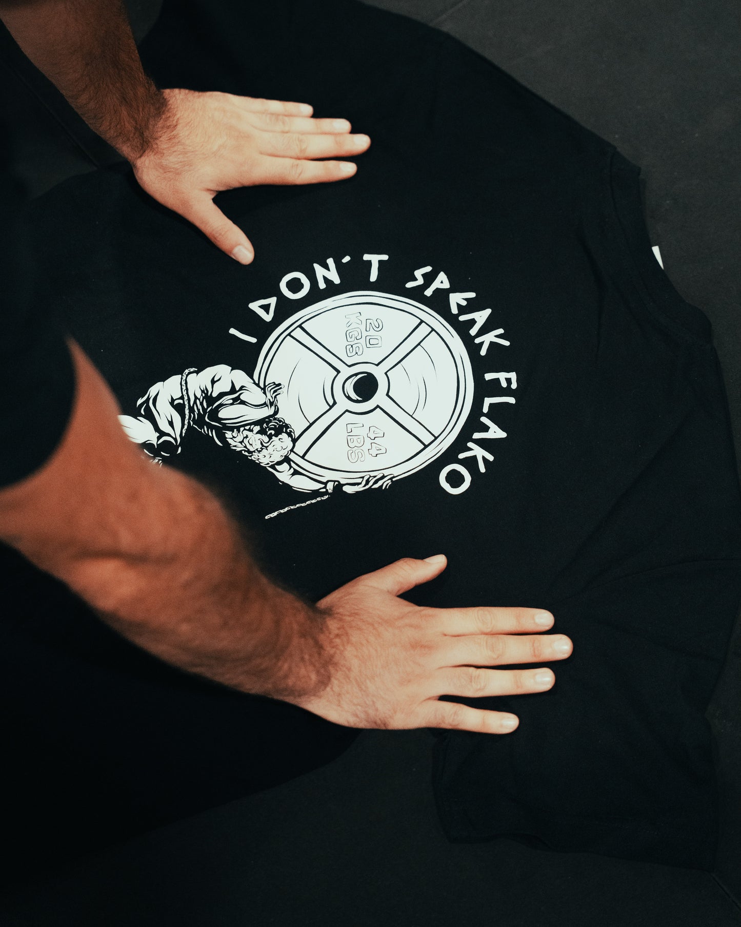 Camiseta Oversize “ATLAS” – I DON’T SPEAK FLAKO