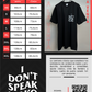 Camiseta clásica "I DON'T SPEAK FLAKO" color negro