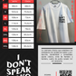 Camiseta clásica "I DON'T SPEAK FLAKO" color blanco