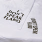 Camiseta POWER "I DON'T SPEAK FLAKO" color blanco