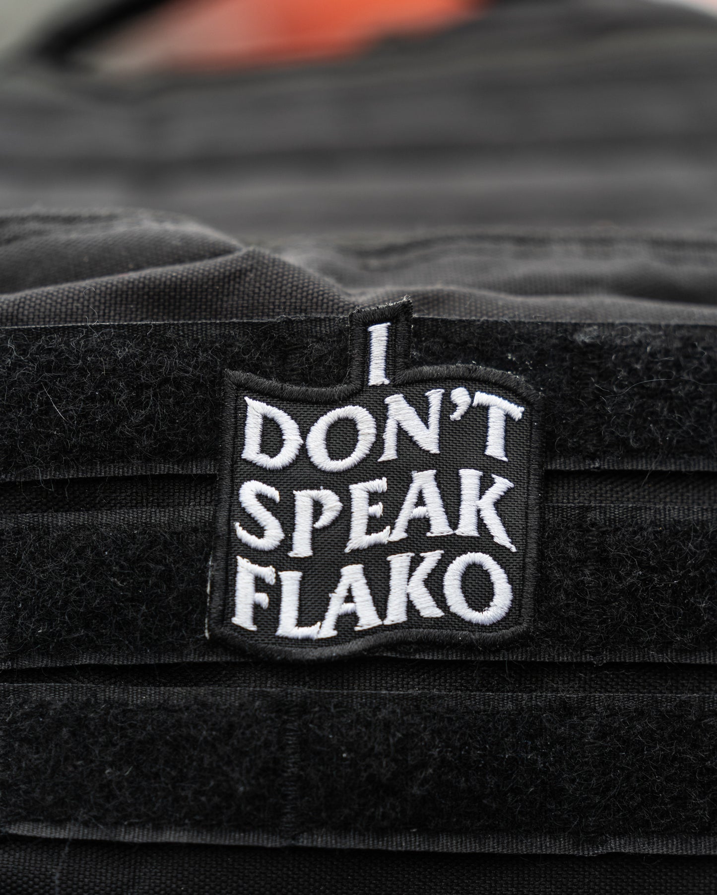 Parche "I DON'T SPEAK FLAKO"